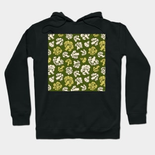 Pattern with cauliflower Hoodie